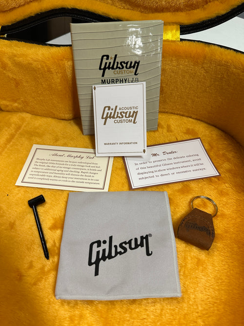 Gibson Custom Shop 1960 Hummingbird Murphy Lab Light Aged - Heritage Cherry Sunburst #25019