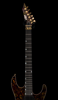 Used ESP M-II DX FR USA (2025) - Hellfire #25651 with Original Hard Case