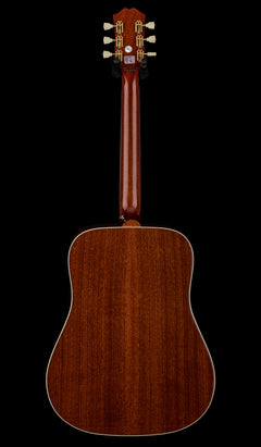 Used Epiphone Hummingbird (2021) - Aged Cherry Sunburst #07160 with Hard Case