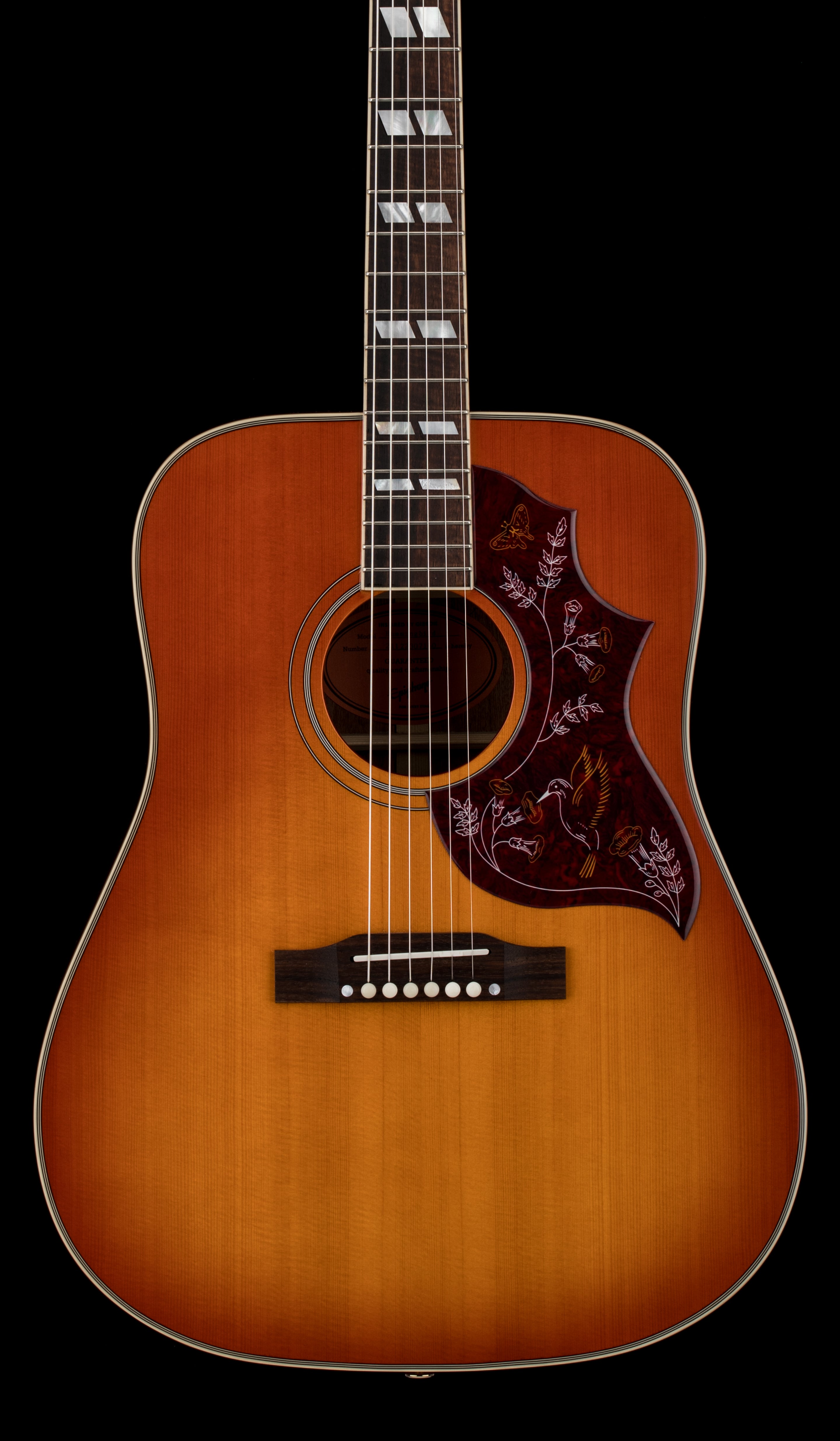 Used Epiphone Hummingbird (2021) - Aged Cherry Sunburst #07160