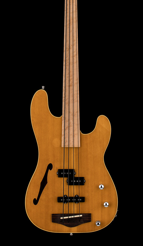 Used Modified Fender MIJ Fretless Precision Bass - Natural #1546