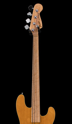 Used Modified Fender MIJ Fretless Precision Bass - Natural #1546