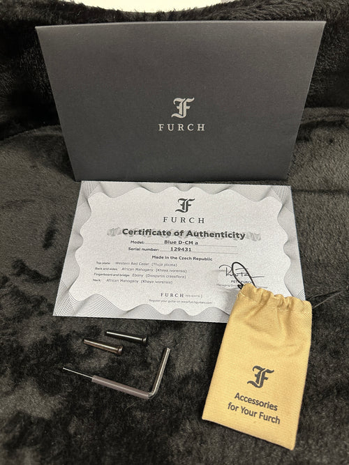 Used Furch Blue D-CM a #29431 with Hard Case