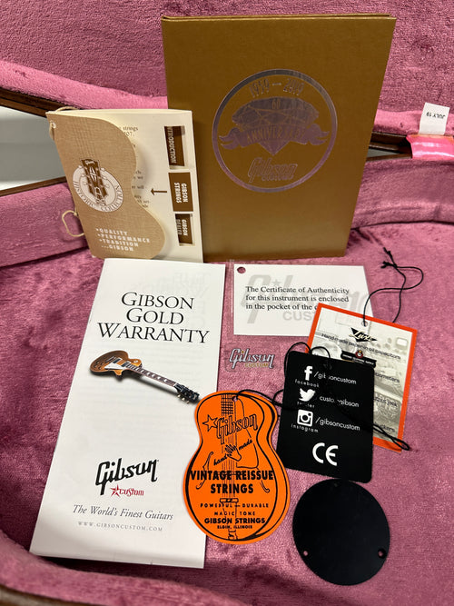 Used Gibson Custom Shop 60th Anniversary 1959 Les Paul Standard Reissue (2019) - Factory Burst #92724 with Original Hard Case