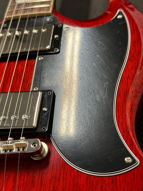Used Gibson SG Standard '61 (2025) - Vintage Cherry #50042 with Original Hard Case