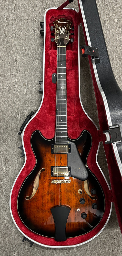 Used Ibanez Artstar ASH300 (2025) - Tobacco Brown #90571 with Original Hard Case