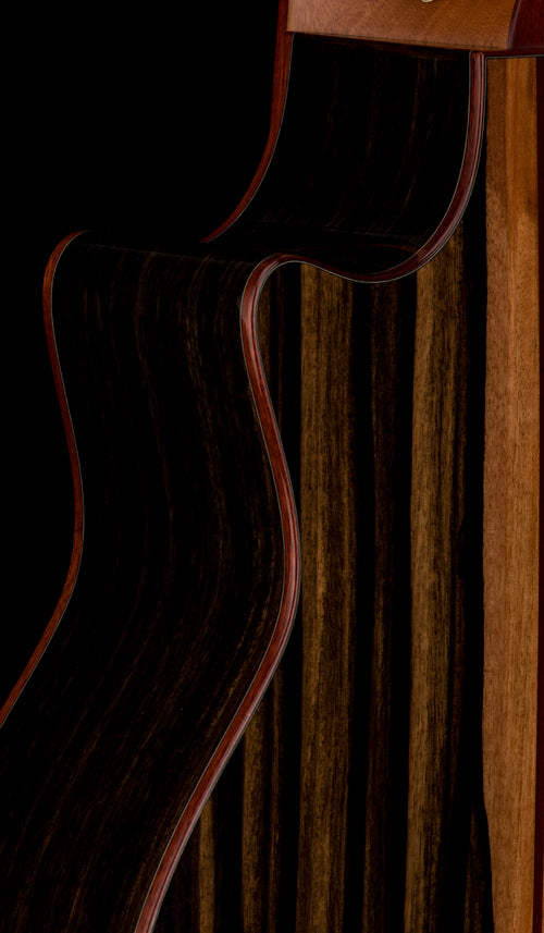 Used Taylor Custom Shop GA Sinker Redwood/Macassar Ebony (2018) - Natural #28137 with Original Hard Case