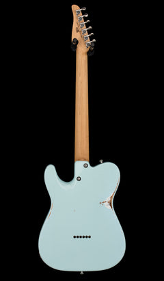 Used Tom Anderson T-Icon - Sonic Blue Distressed #1518A with Original Hard Case