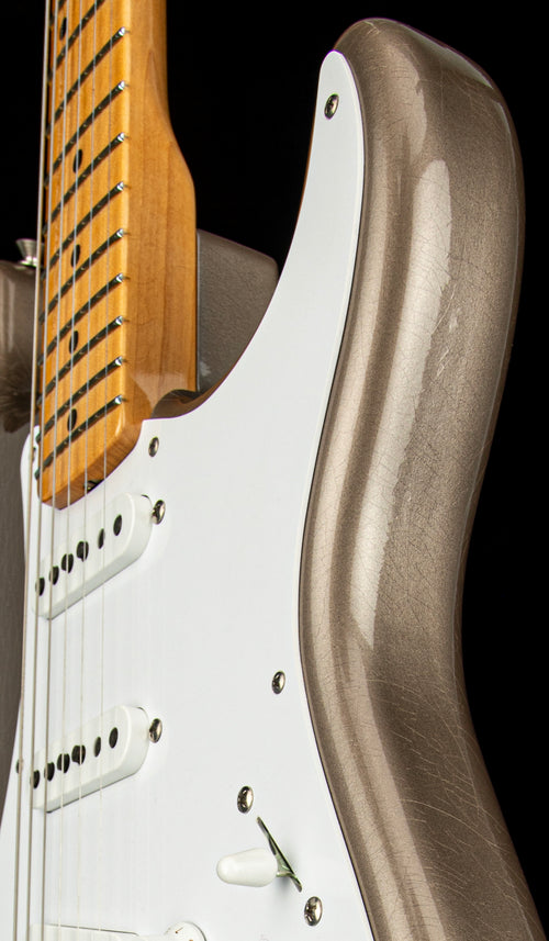 Fender Custom Shop Masterbuilt David Brown 50s Stratocaster Deluxe Closet Classic - Shoreline Gold #35850