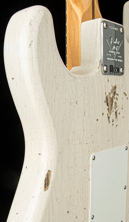 Fender Custom Shop Limited Edition Fat 1954 Stratocaster Relic with Closet Classic Hardware - Aged White Blonde #0102