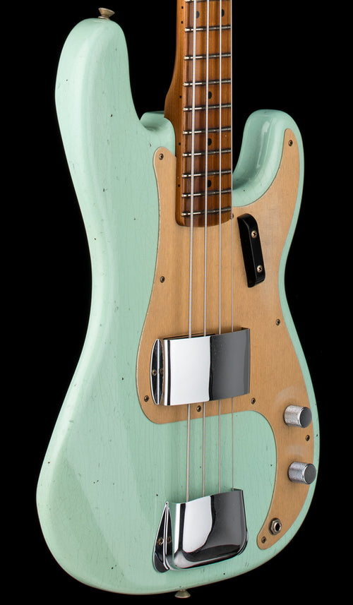 Fender Custom Shop Empire 58 Precision Bass Journeyman Relic - Aged Surf Green #77984