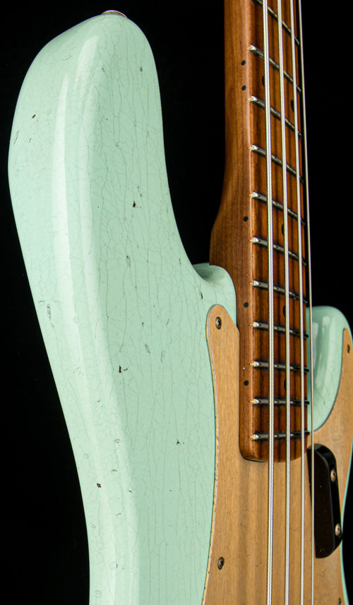 Fender Custom Shop Empire 58 Precision Bass Journeyman Relic - Aged Surf Green #77984