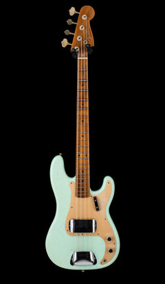 Fender Custom Shop Empire 58 Precision Bass Journeyman Relic - Aged Surf Green #77984