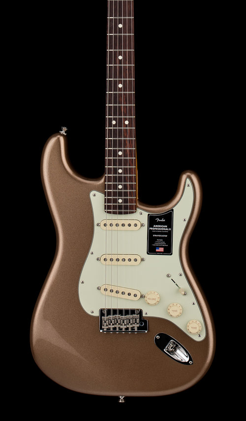 Fender Empire Music Exclusive Limited Edition American Professional II Stratocaster - Firemist Gold Metallic #35993