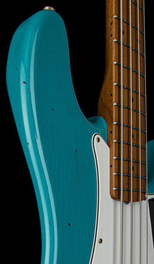 Fender Custom Shop Empire 58 Precision Bass Journeyman Relic - Aged Taos Turquoise #82920