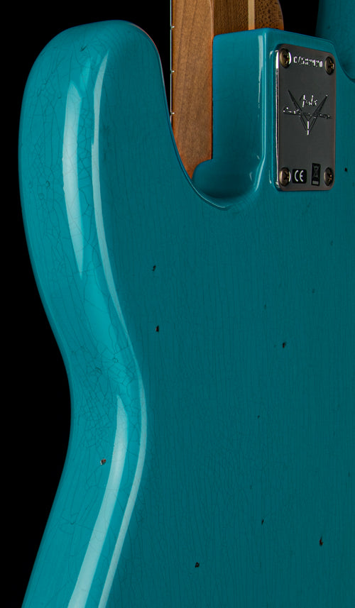 Fender Custom Shop Empire 58 Precision Bass Journeyman Relic - Aged Taos Turquoise #82920