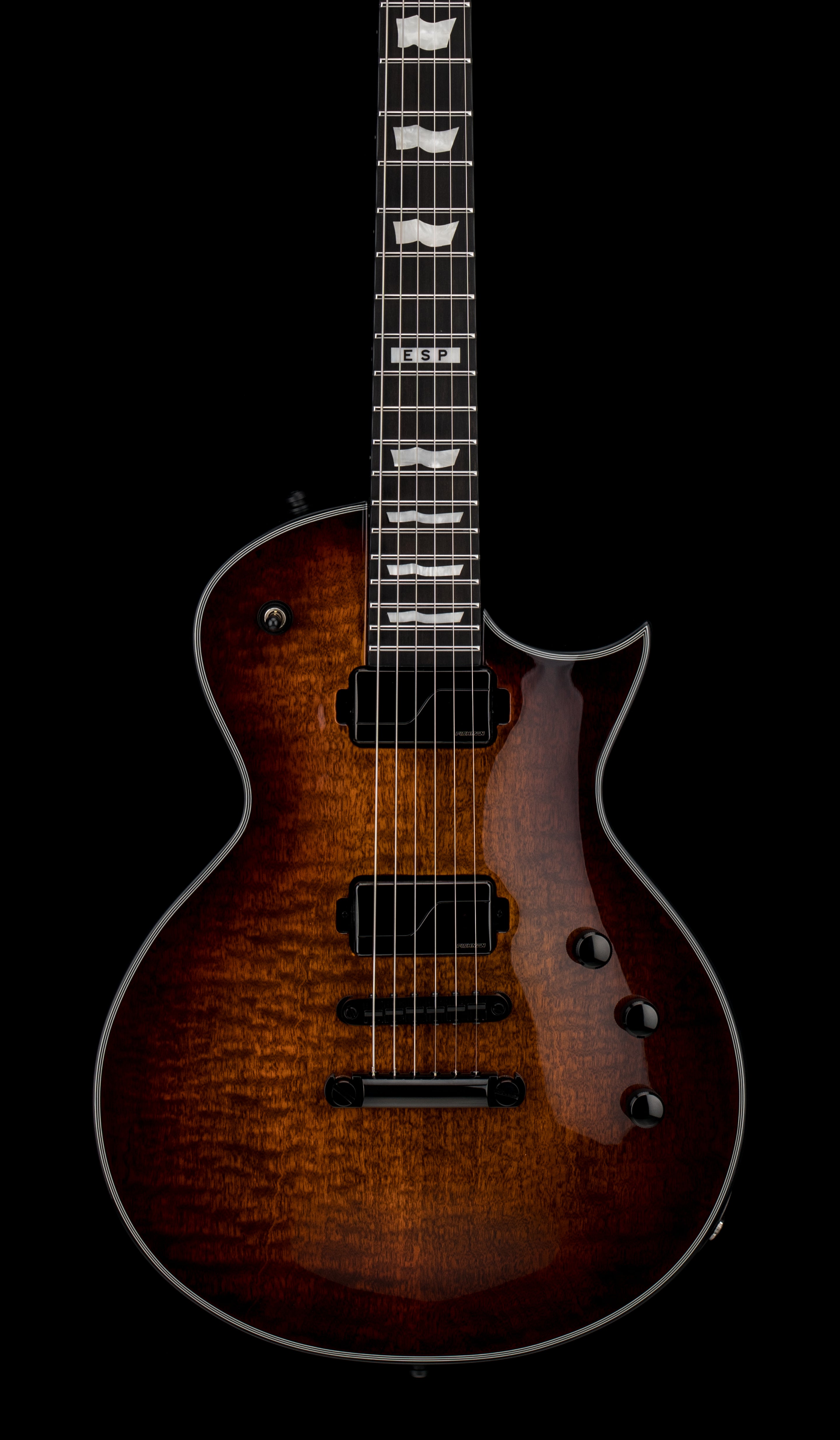 ESP E-II Eclipse - Tiger Eye Sunburst (Factory Demonstration Model