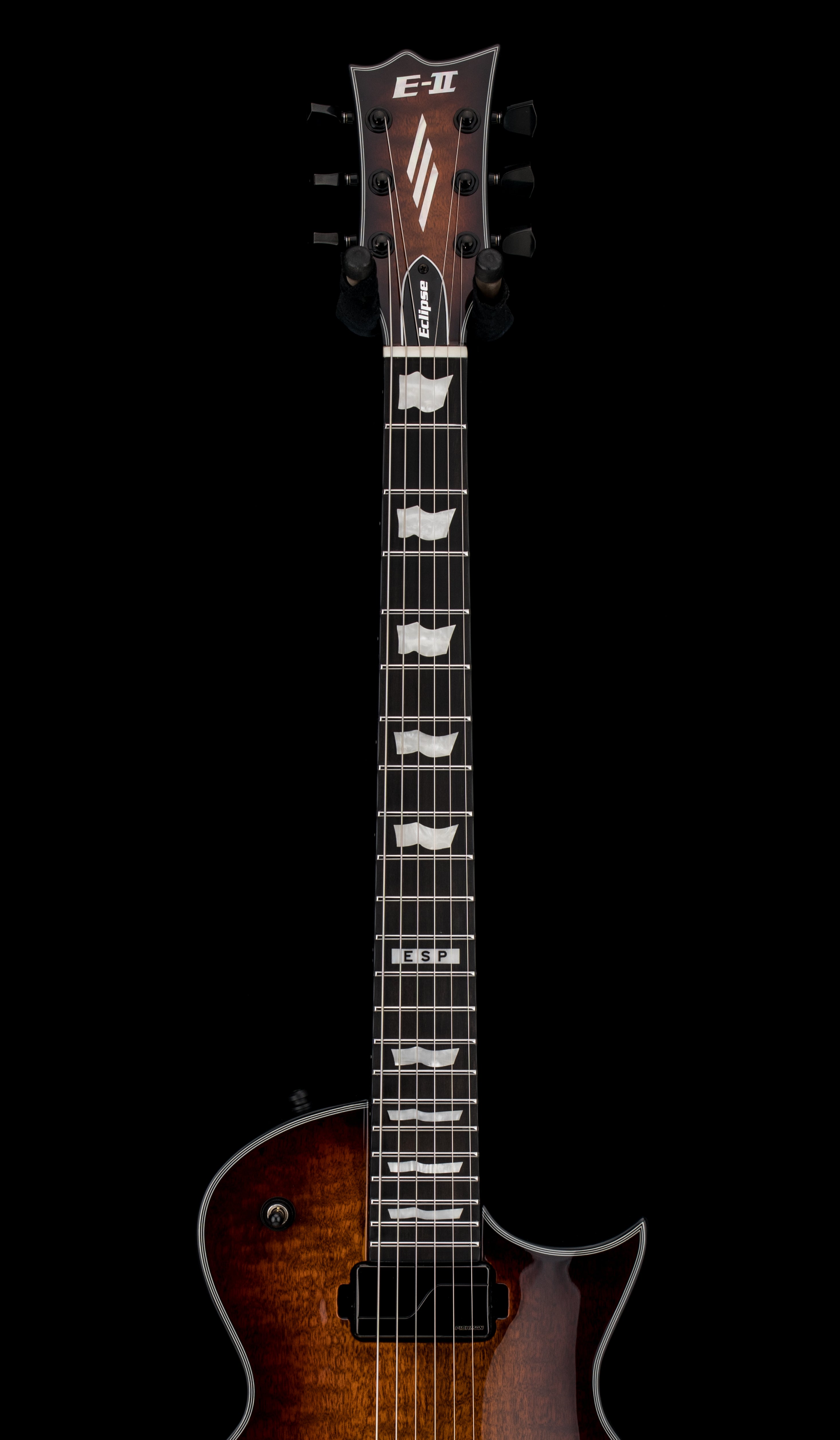 ESP E-II Eclipse - Tiger Eye Sunburst (Factory Demonstration Model