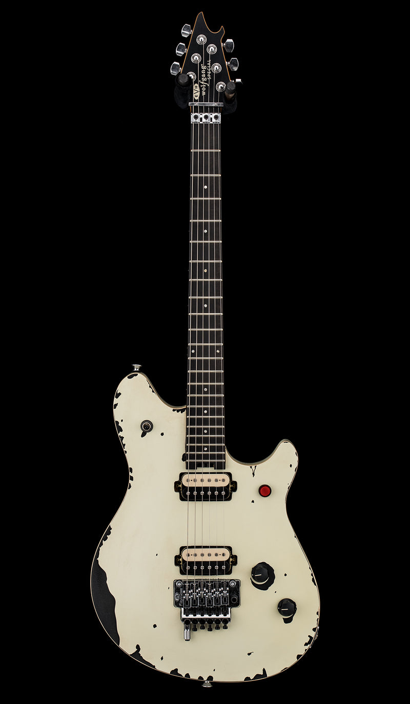 EVH Limited Edition Wolfgang Special Striped Series - Distressed Ivory #60681