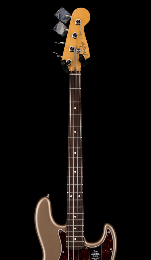 Fender American Professional Classic Jazz Bass - Faded Firemist Gold # 92545