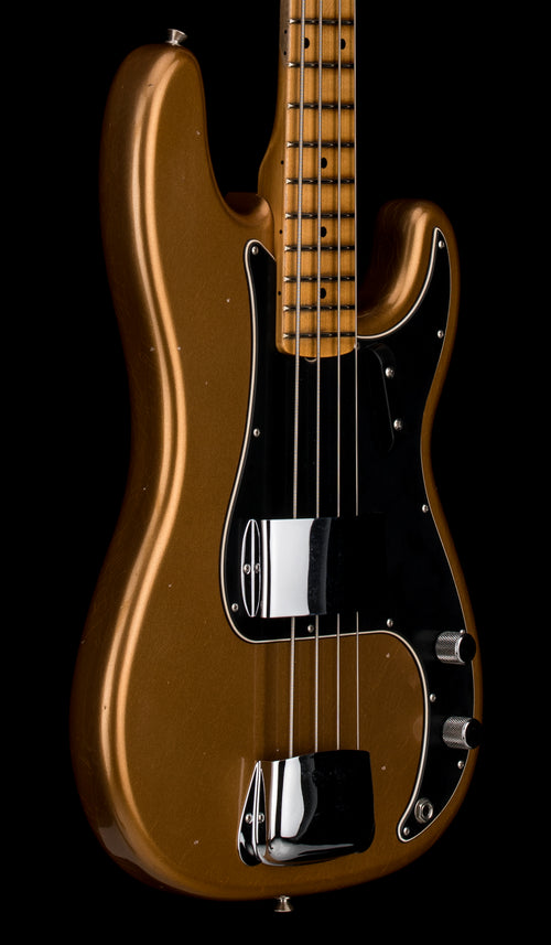 Fender Custom Shop LTD 1966 Precision Bass Relic - Super Aged Firemist Gold #38869