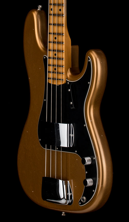 Fender Custom Shop LTD 1966 Precision Bass Relic - Super Aged Firemist Gold #38869