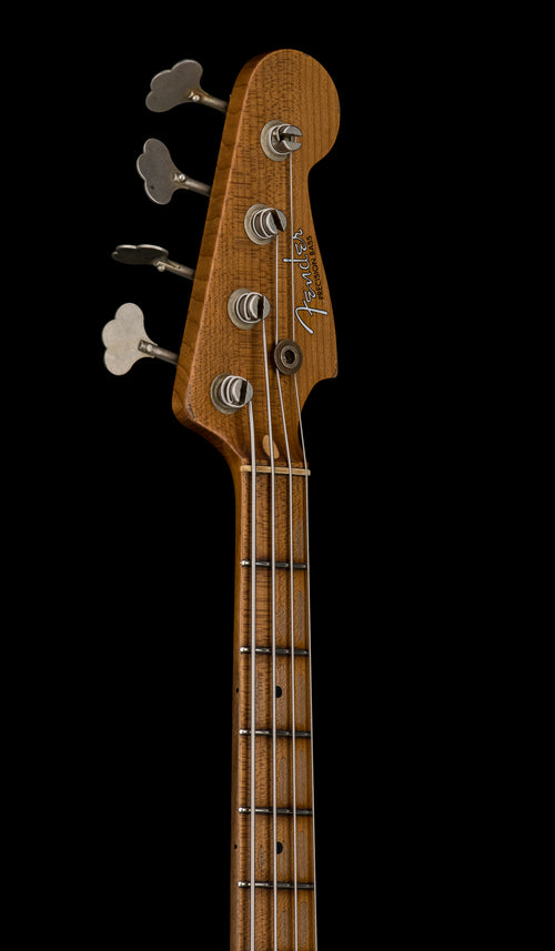 Fender Custom Shop Empire 58 Precision Bass Heavy Relic - Faded Aged Silver Sparkle #87758