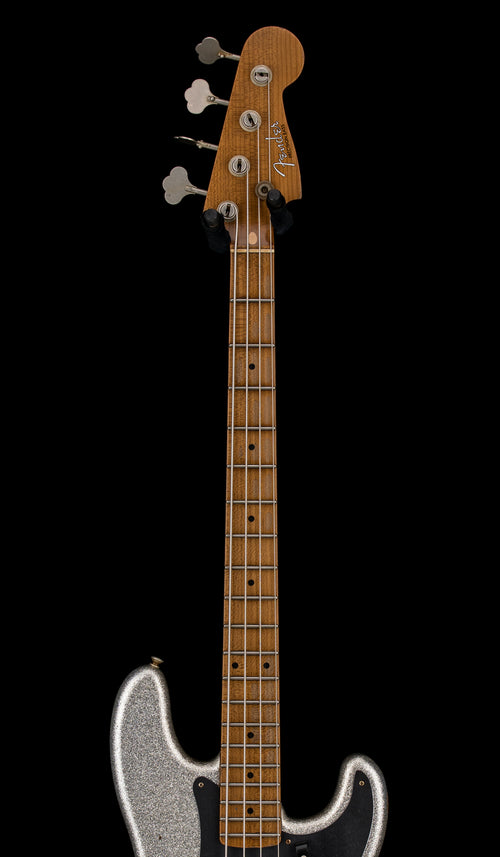 Fender Custom Shop Empire 58 Precision Bass Heavy Relic - Faded Aged Silver Sparkle #87758