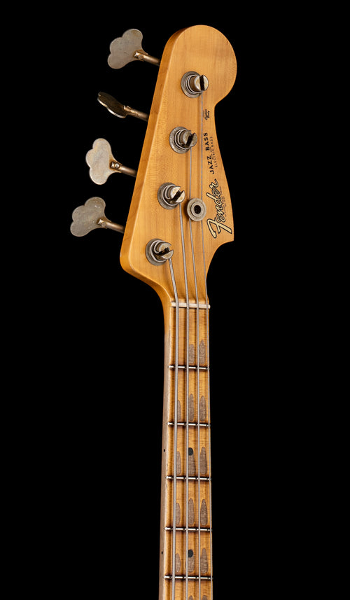 Fender Custom Shop Limited Edition "P" Jazz Bass Heavy Relic - Aged Aztec Gold #83186