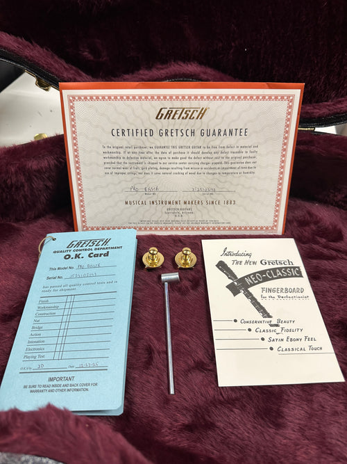 Gretsch Broadkaster Jr. LX - Caramel Dawn #03193