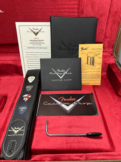 Fender Custom Shop Masterbuilt Andy Hicks "The Haunted Strat" Journeyman Relic #AH0400 (NAMM 2026)