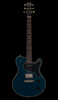 Nik Huber Guitars Krautster III - Worn Petrol Blue #65367