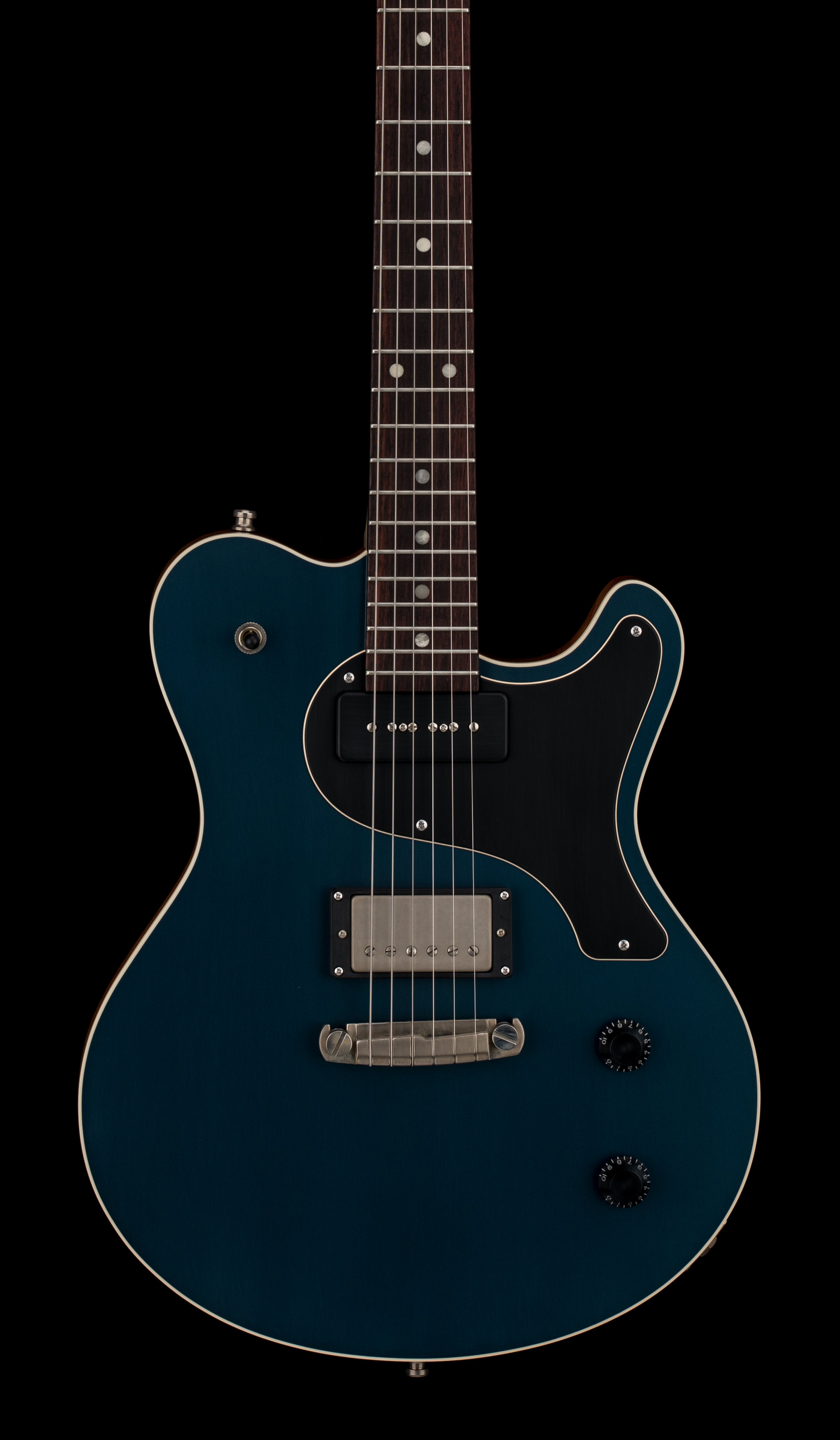 Nik Huber Guitars Krautster III - Worn Petrol Blue #65367 – Empire