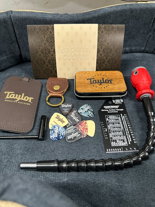 Taylor Benchmark Custom Gold Label Super Auditorium Lutz Spruce and Big Leaf Maple #56103