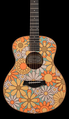 Taylor GS Mini-e Special Edition - Floral Blue #16167