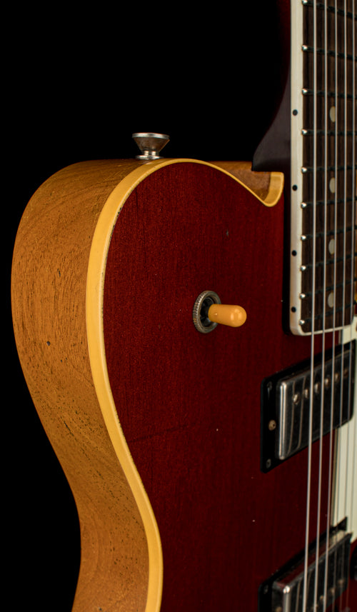 Used Castedosa Guitars Marianna Semi-Hollow (2023) - Aged Cherry Red #191 with Original Hard Case