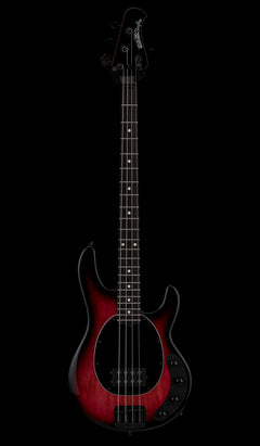 Used Ernie Ball Music Man StingRay Special 4 H - Raspberry Burst #99559 with Original Case