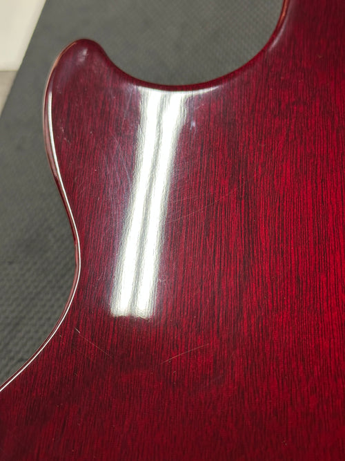 Used Gibson Les Paul Standard Premium Plus (2005) - Wine Red #15542 with Original Hard Case