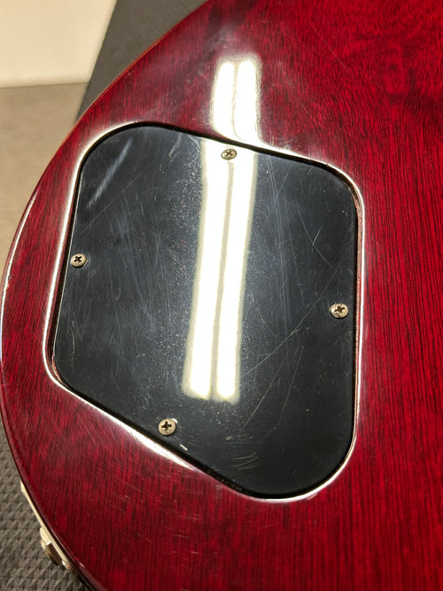 Used Gibson Les Paul Standard Premium Plus (2005) - Wine Red #15542 with Original Hard Case