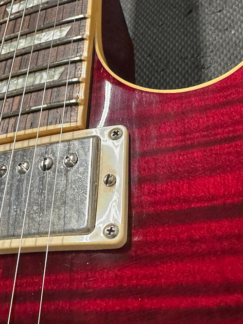 Used Gibson Les Paul Standard Premium Plus (2005) - Wine Red #15542 with Original Hard Case