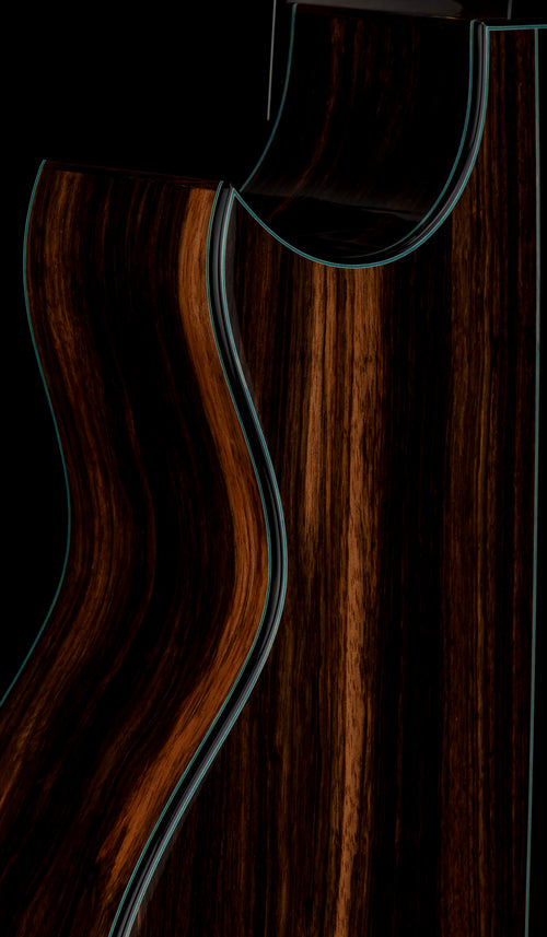 Used Taylor Custom Shop GA Sinker Redwood/Macassar Ebony (2010) - Natural #60056 with Original Hard Case