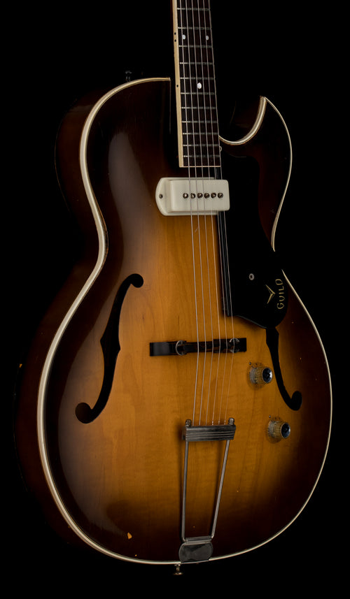 Vintage Guild 1959 T-100 Slim Jim - Sunburst #10784 with Hard Case