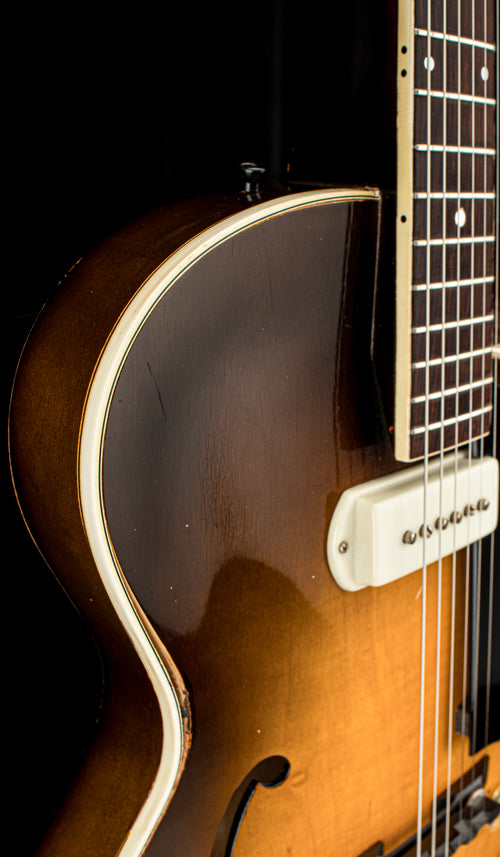 Vintage Guild 1959 T-100 Slim Jim - Sunburst #10784 with Hard Case