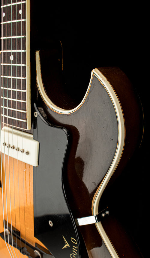 Vintage Guild 1959 T-100 Slim Jim - Sunburst #10784 with Hard Case