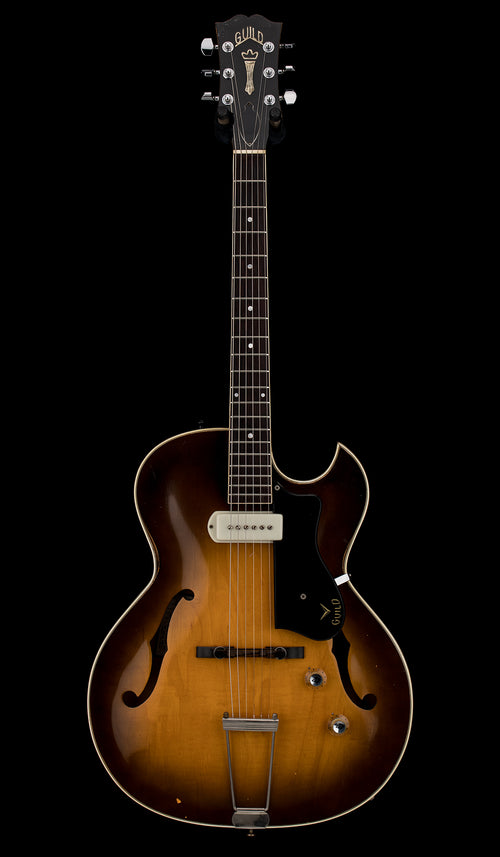 Vintage Guild 1959 T-100 Slim Jim - Sunburst #10784 with Hard Case