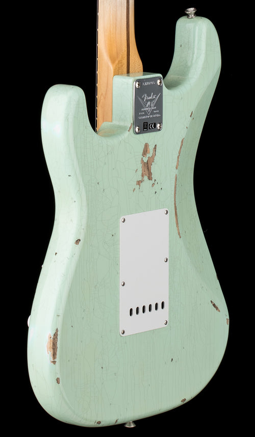 Fender Custom Shop Limited Edition Fat 1954 Stratocaster Relic with Closet Classic Hardware - Faded Aged Surf Green #0205