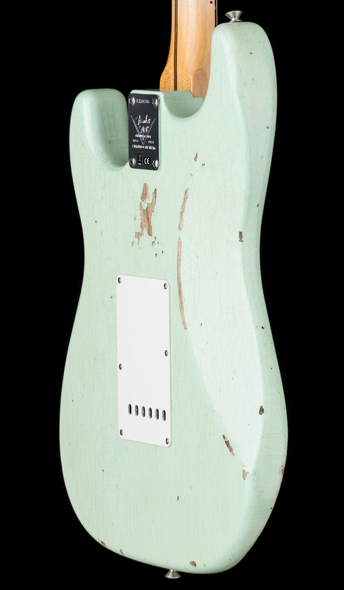 Fender Custom Shop Limited Edition Fat 1954 Stratocaster Relic with Closet Classic Hardware - Faded Aged Surf Green #0205