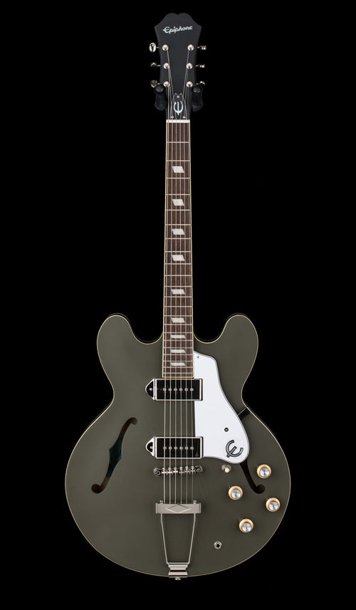 Epiphone Casino Worn - Worn Olive Drab #11519