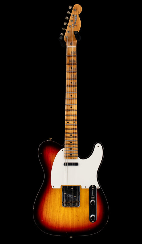 Fender Custom Shop 1959 Telecaster Journeyman Relic - Faded Aged Chocolate 3-Color Sunburst #83043