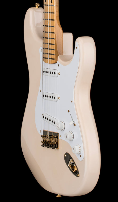 Fender Custom Shop Limited Edition 1954 Hardtail Stratocaster DLX Closet Classic - Super Faded Aged Shell Pink #0151